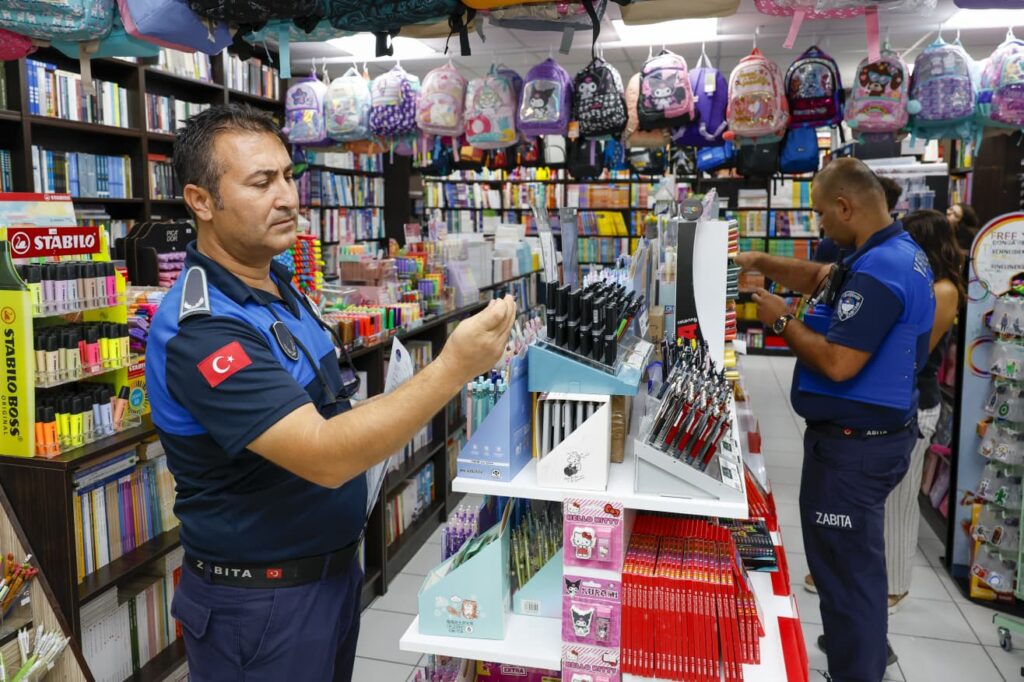 Yenişehir Belediyesinden kırtasiye denetimi